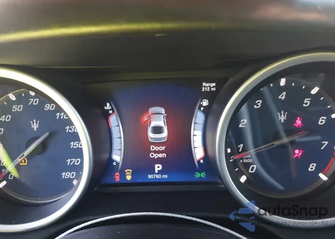 2014 Maserati Ghibli S Q4 z USA, uszkodzony, nr VIN ZAM57RTA1E1126505